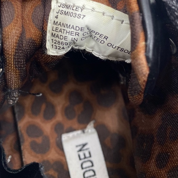 💕SALE💕 Steve Madden Black Sequins Smiley Sneakers - Picture 7 of 9